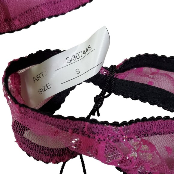 Pussycat Dolls by Robin Antin Shhh womens intimate Set size small bra 34 B nwt - Picture 13 of 13